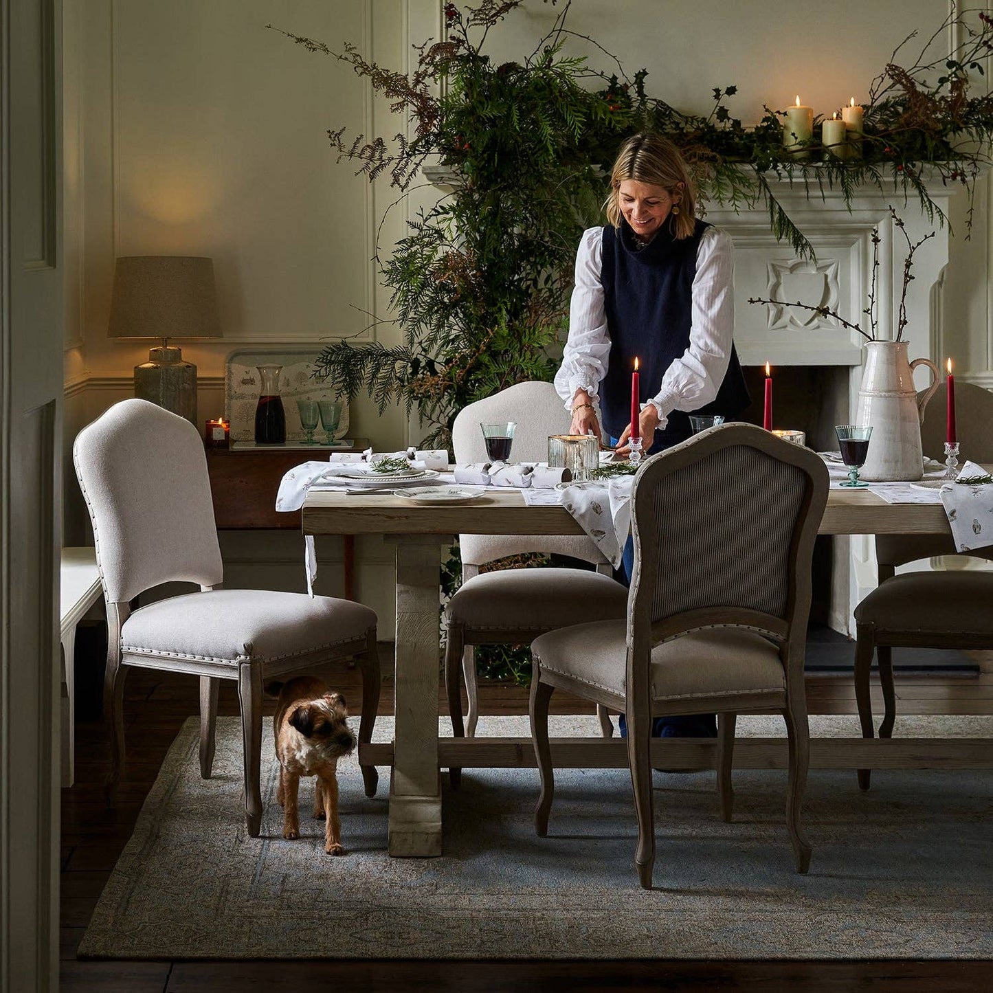 Snowy Owls Christmas Crackers (Set of 6)