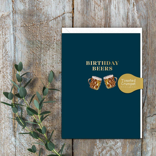 Birthday Beers Card (Cello-Free)