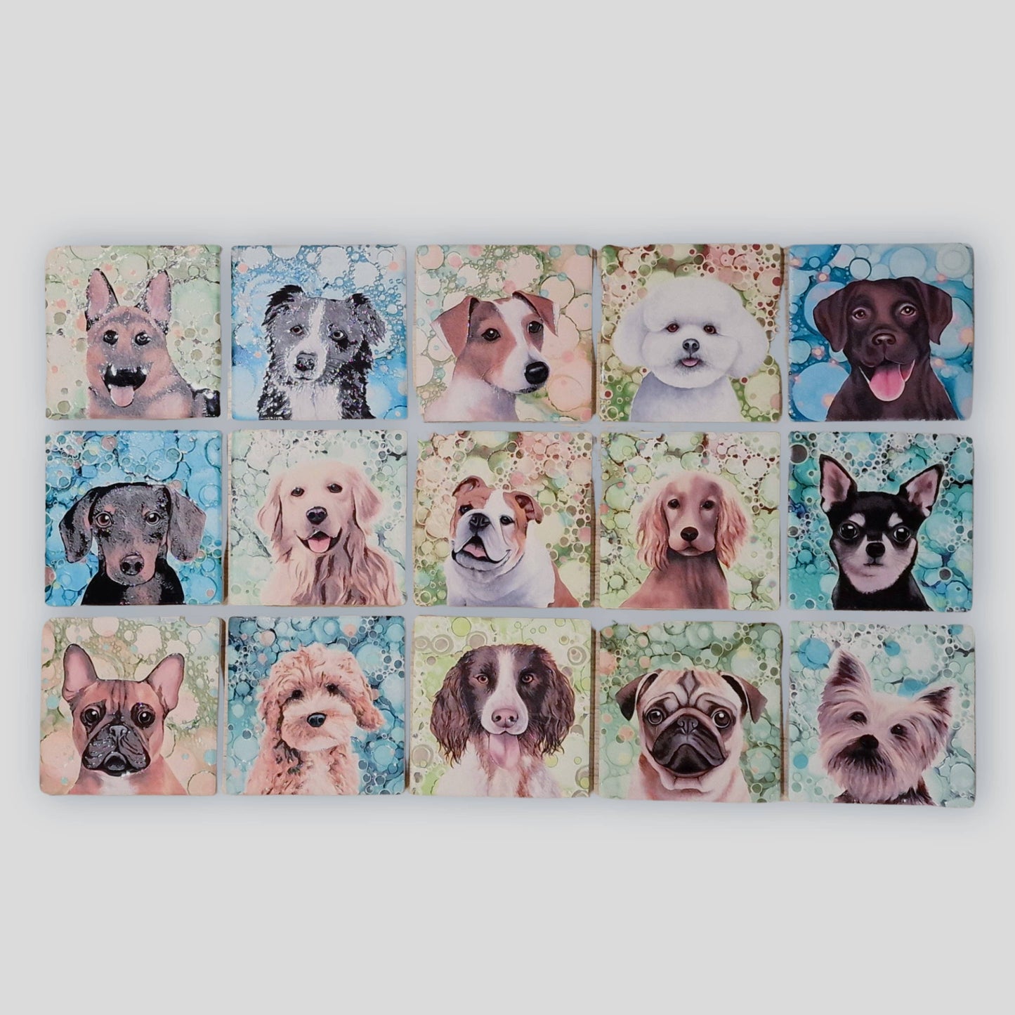 113-C Golden Retriever Dog Coaster