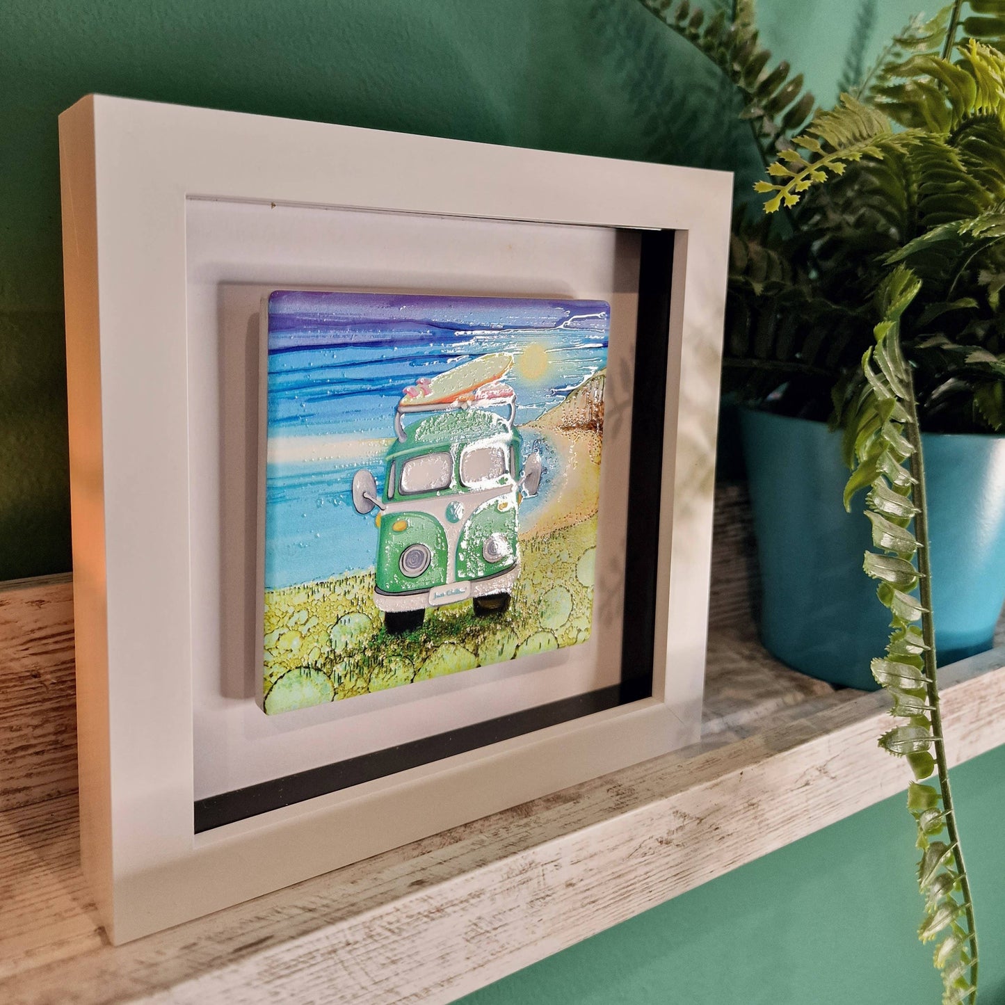 Green Campervan Small Picture