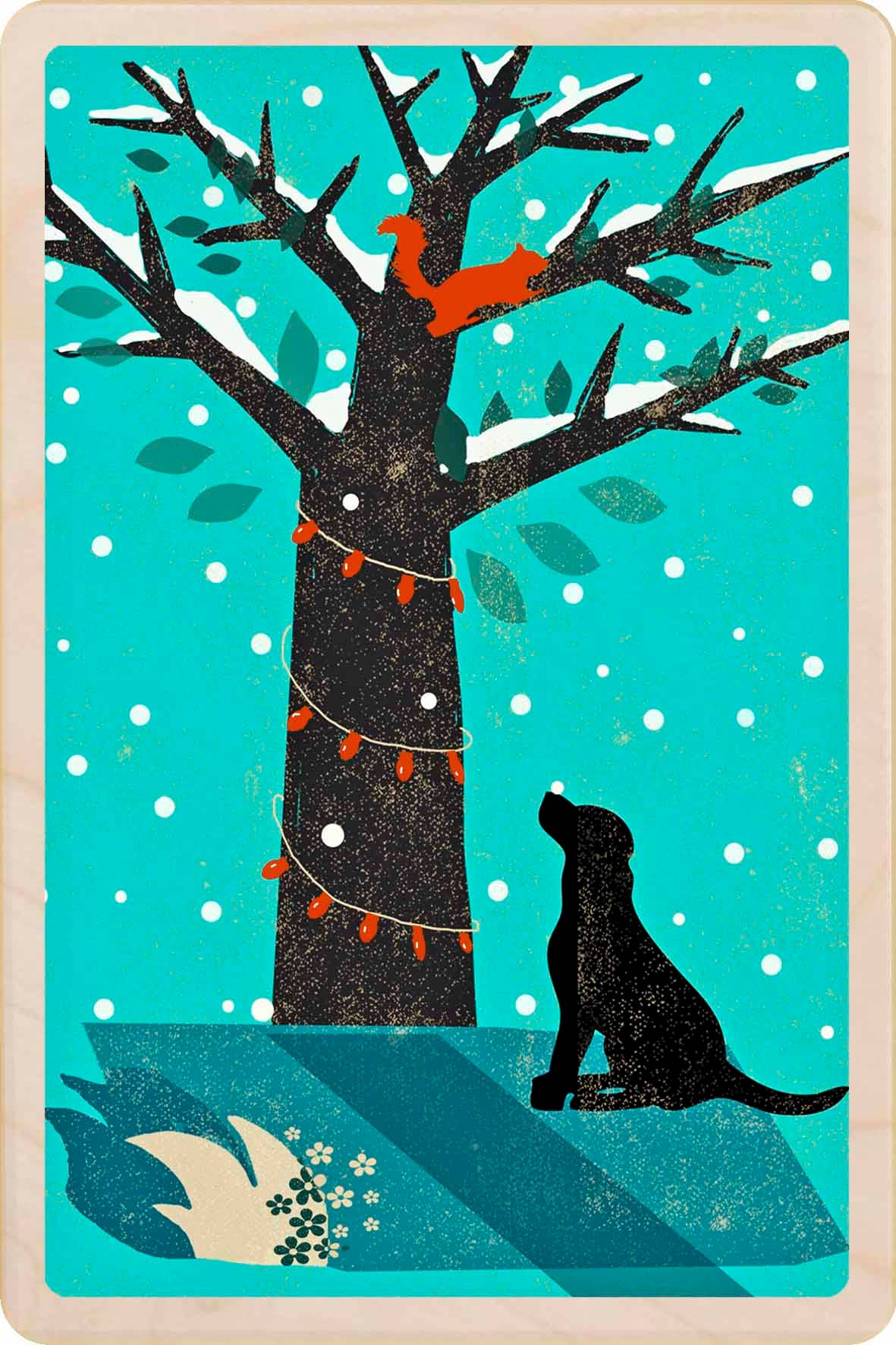 Red Squirrel - Eco-friendly Christmas cards