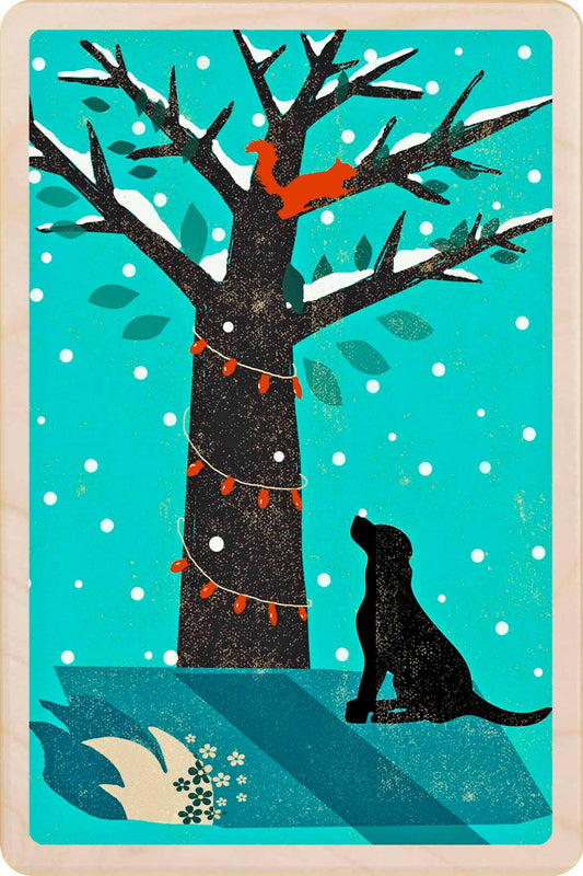 Red Squirrel - Eco-friendly Christmas cards