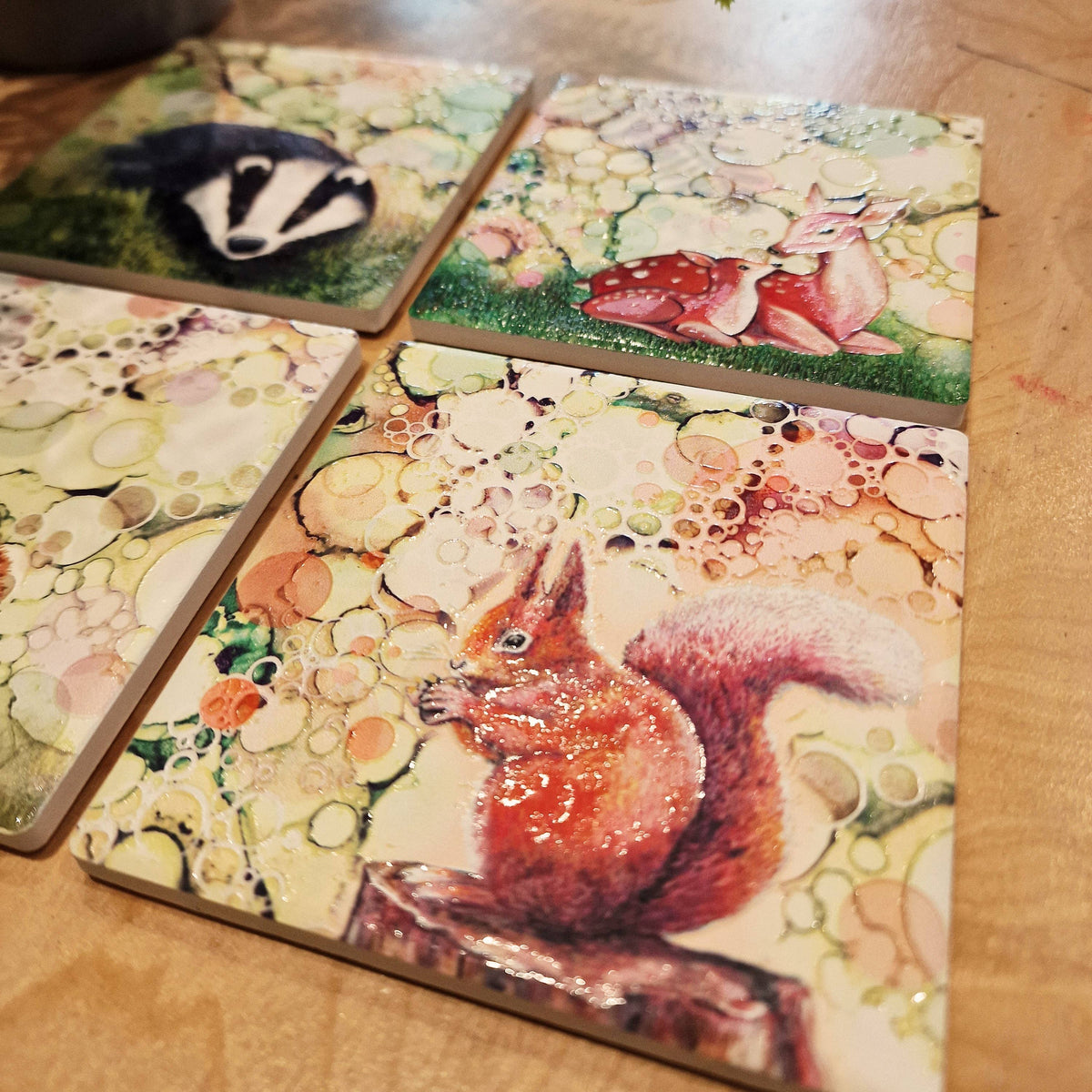 189-C Squirrel Coaster