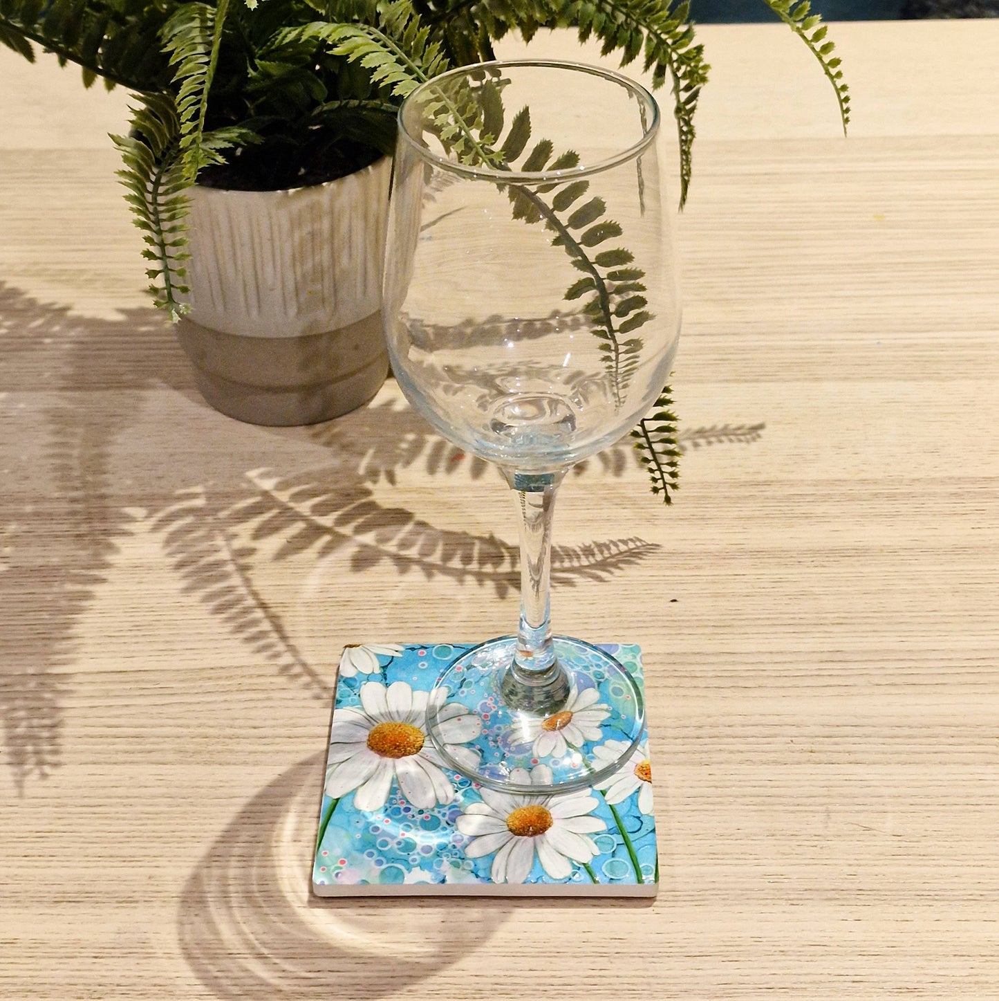 66-C Daisy Coaster