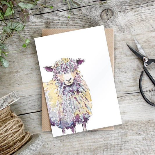 Longwool Sheep Card