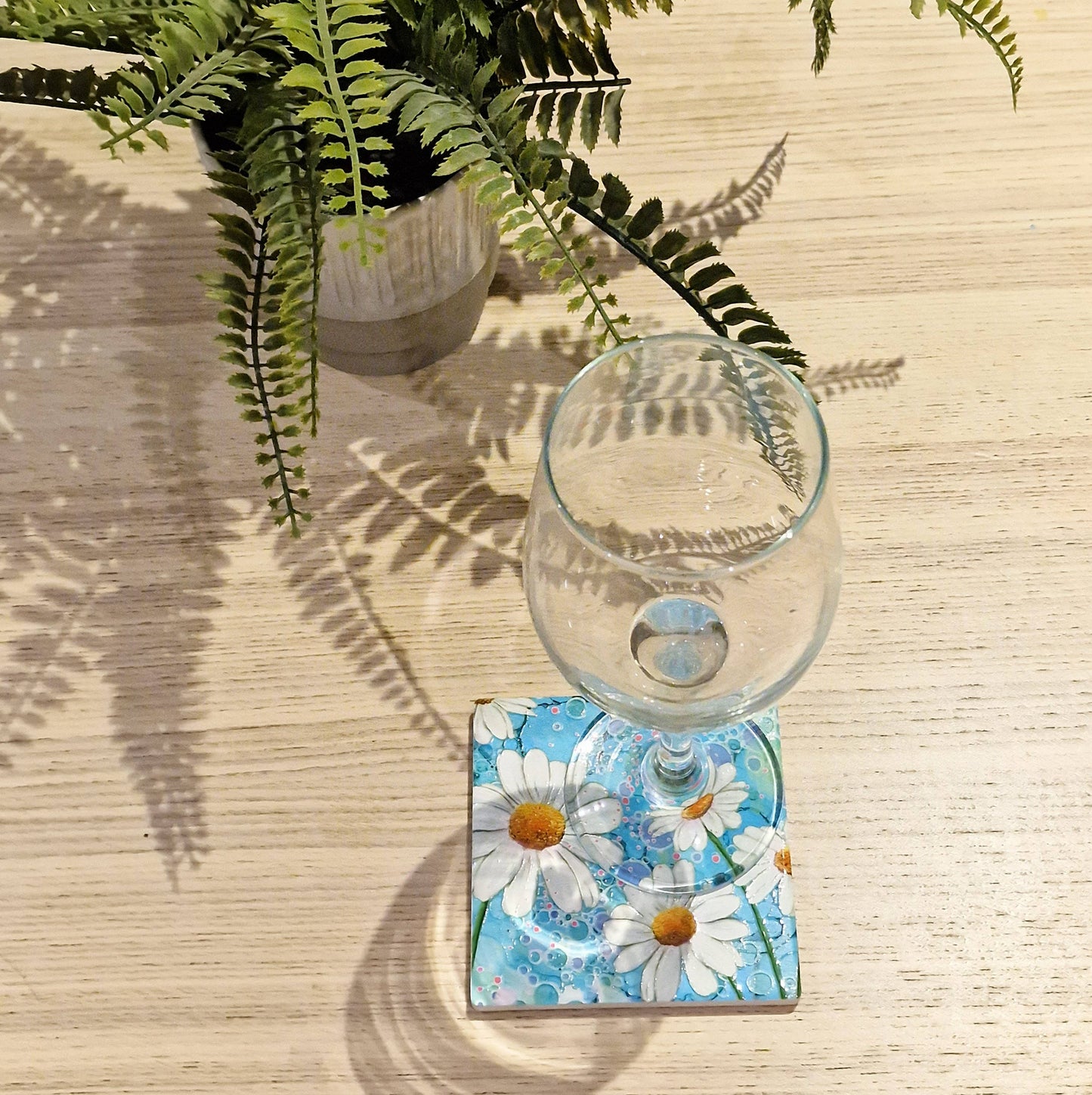 66-C Daisy Coaster