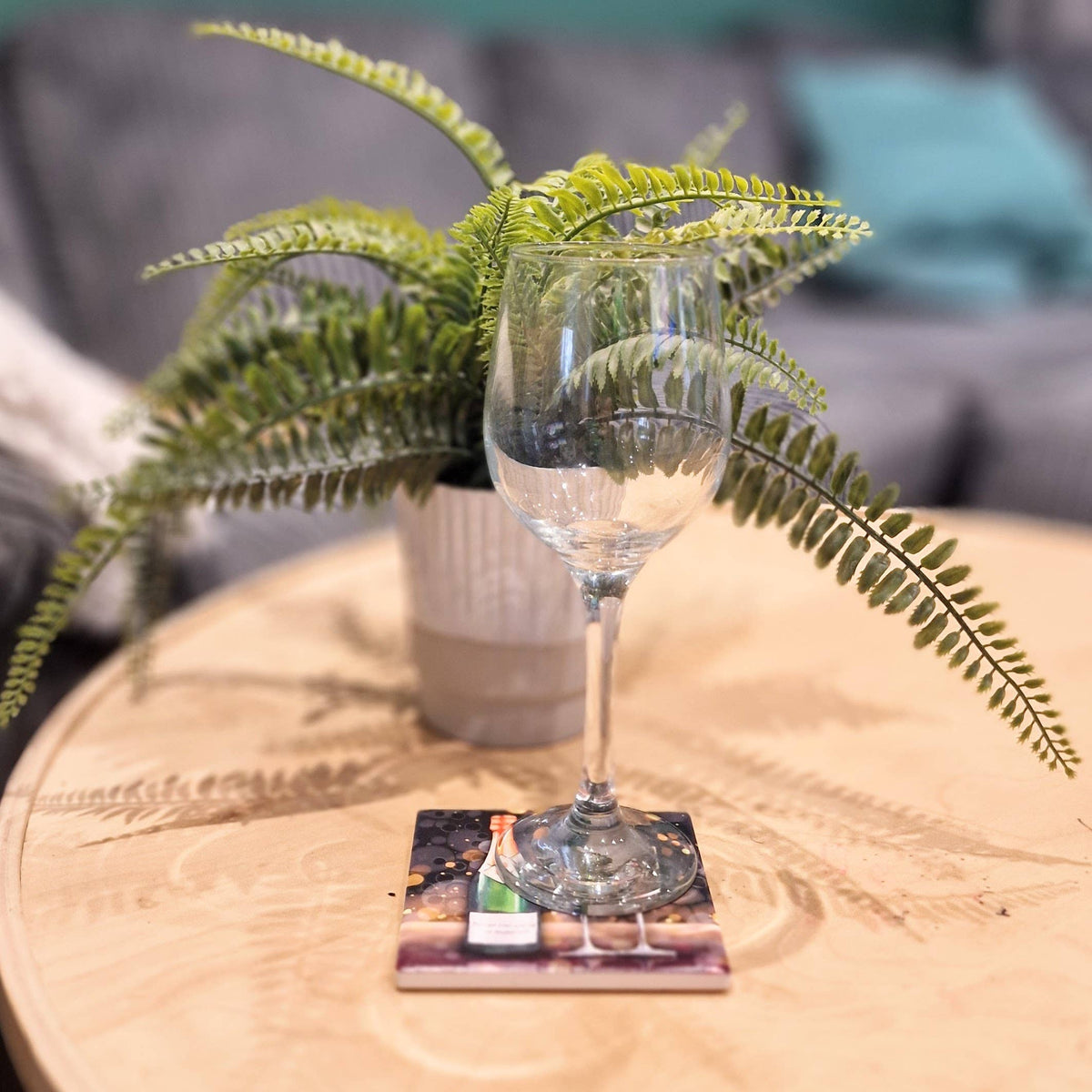 237-C Bubbly Wine Coaster