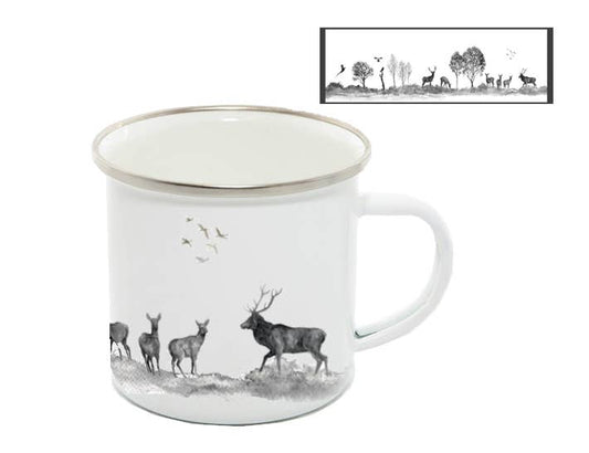 Enamel Mug, Countryside