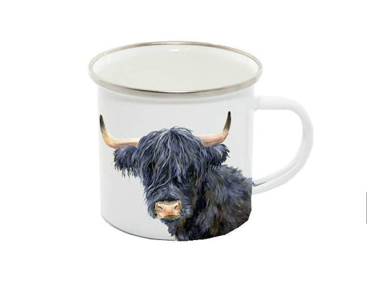 Enamel Mug, Highland Cow, Hagrid