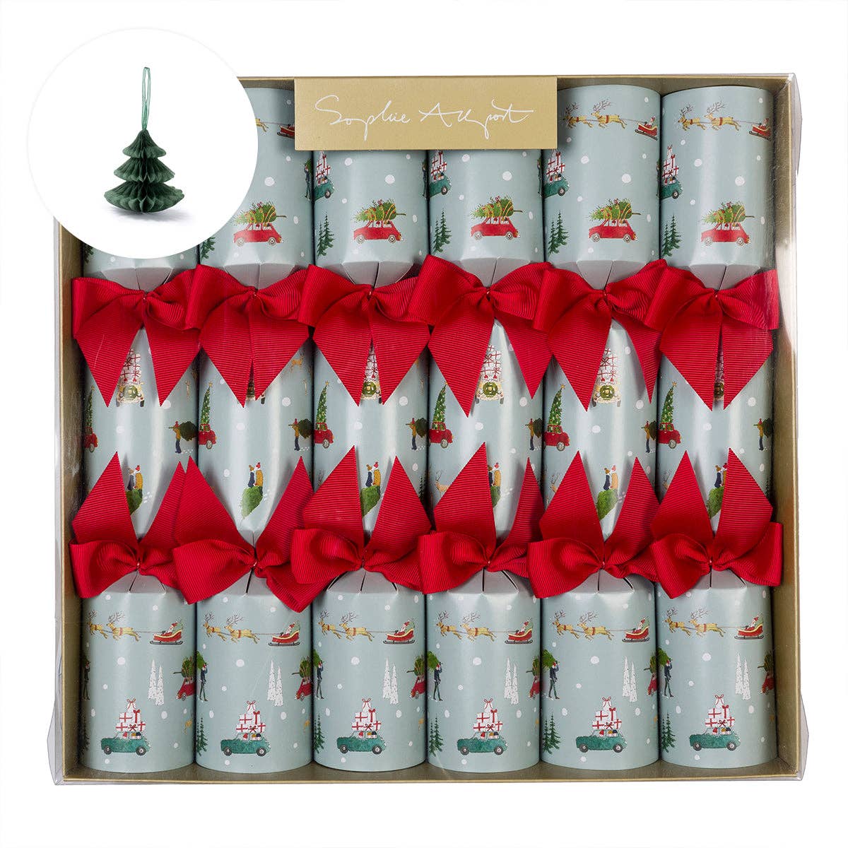 Home for Christmas Crackers (Set of 6)