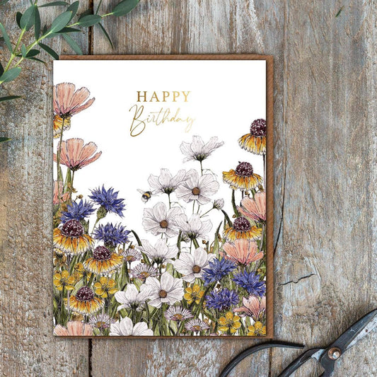 Happy Birthday Card (Cello-Free)