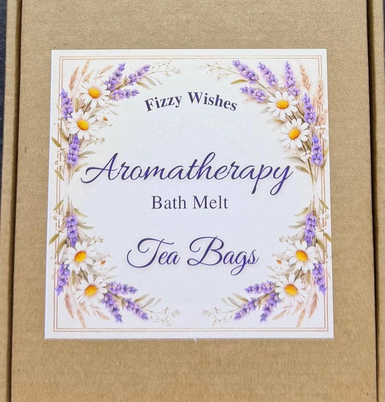 Aromatherapy Bath Melt Tea Bag | Essential Oils & Botanicals