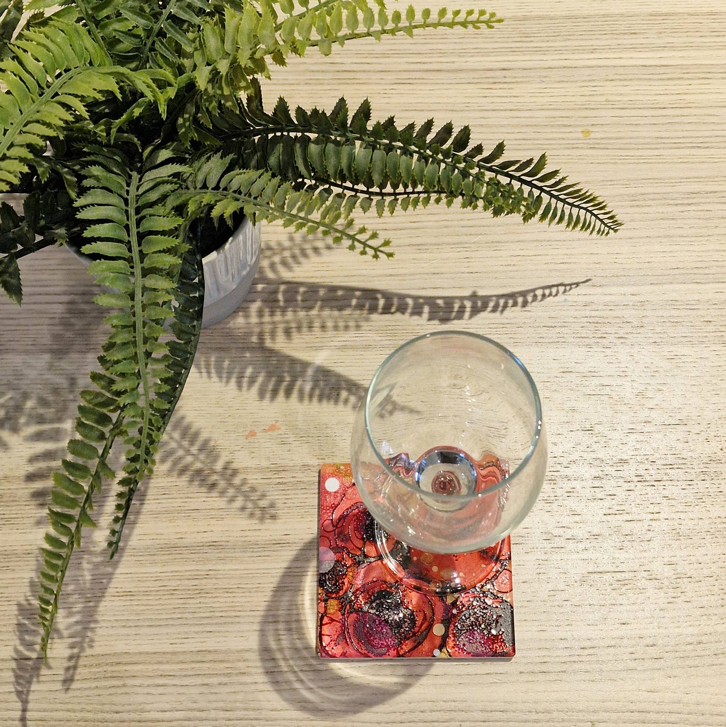 82-C Poppy Coaster