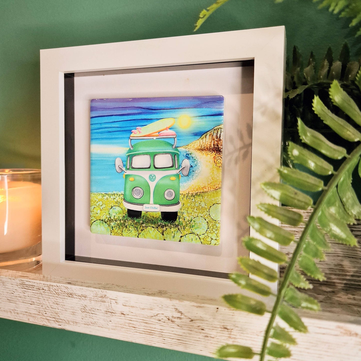 Green Campervan Small Picture