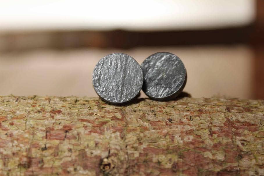 Natural slate cufflinks