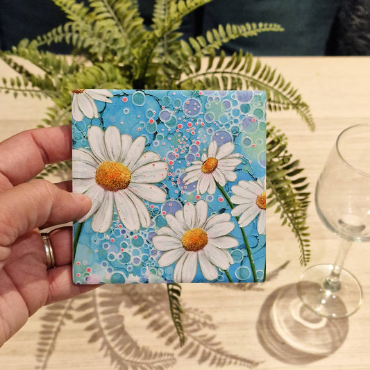 66-C Daisy Coaster