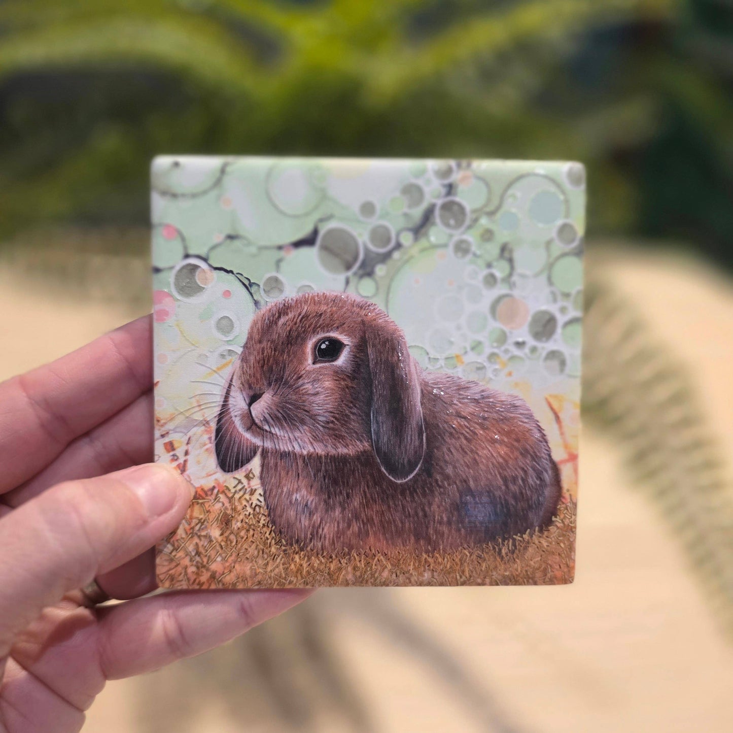 231-C Bunny/ Rabbit Coaster