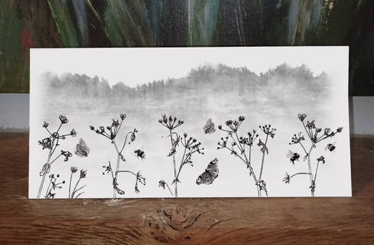 Bees & Butterflies, greetings card