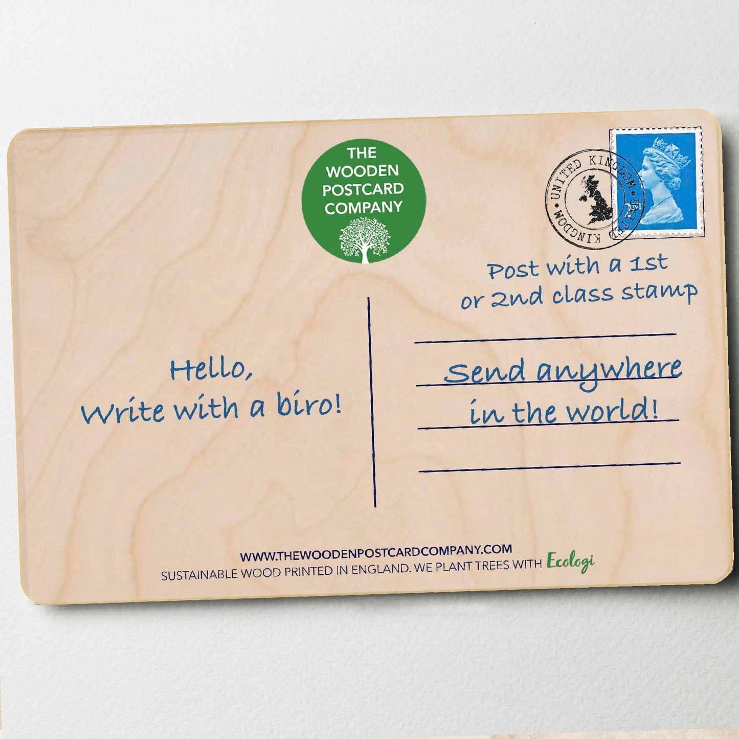 Peace Love Joy - Eco-friendly Christmas cards