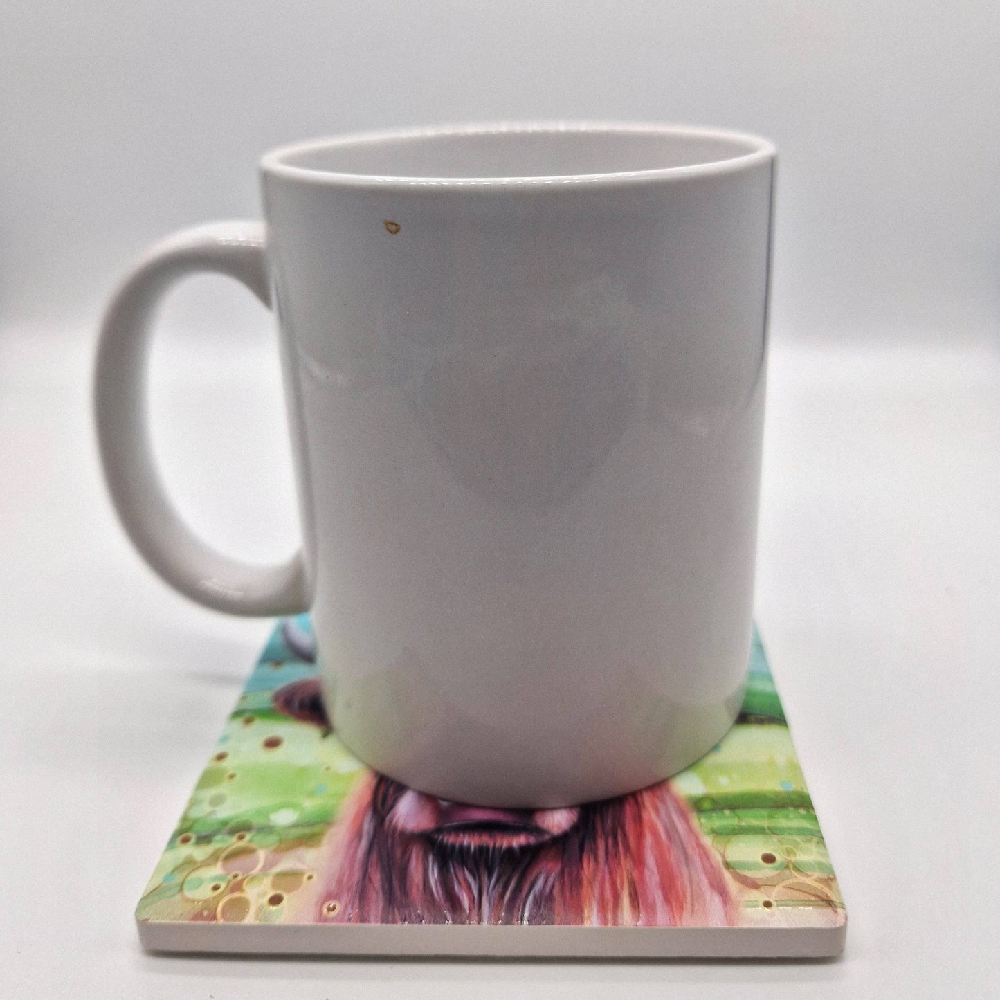 04-C - Highland Cow Coaster
