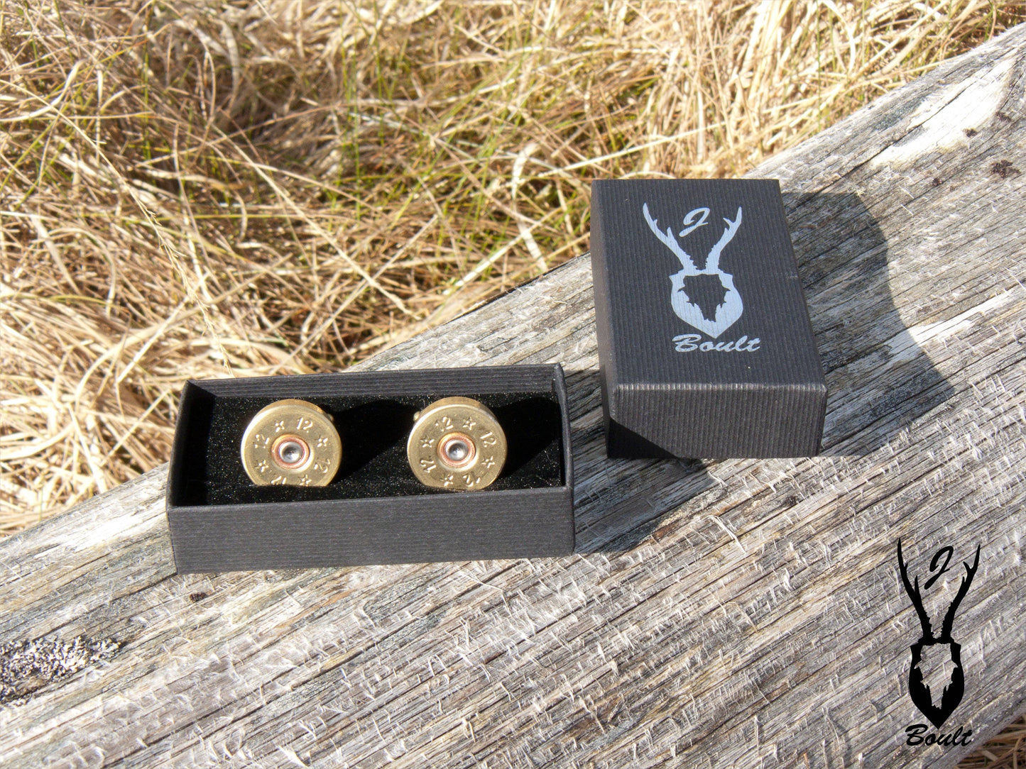 Upcycled shotgun cartridge cufflinks