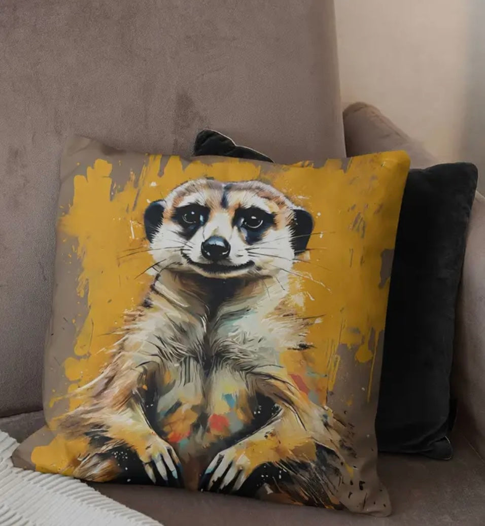 Meerkat Cushion 45 x 45