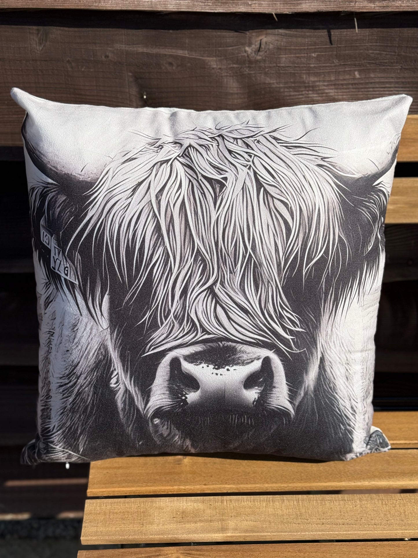 Highland Cow Cushion 50 x 50