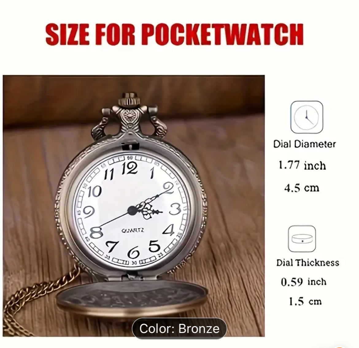 Horse Pocket Watch