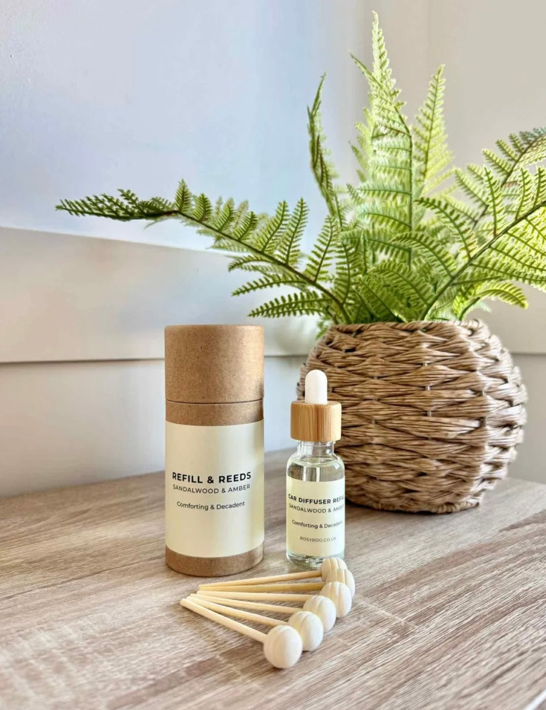 Sandalwood & Amber Car Diffuser REFILL