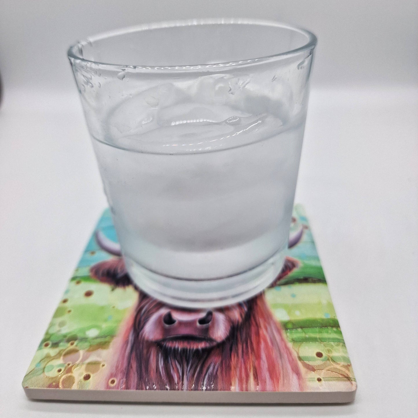 04-C - Highland Cow Coaster