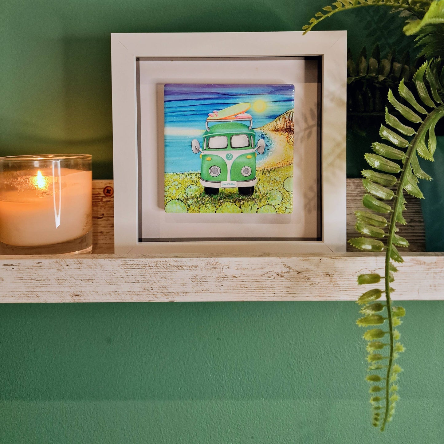 Green Campervan Small Picture