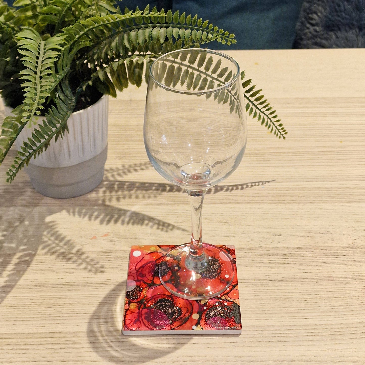 82-C Poppy Coaster