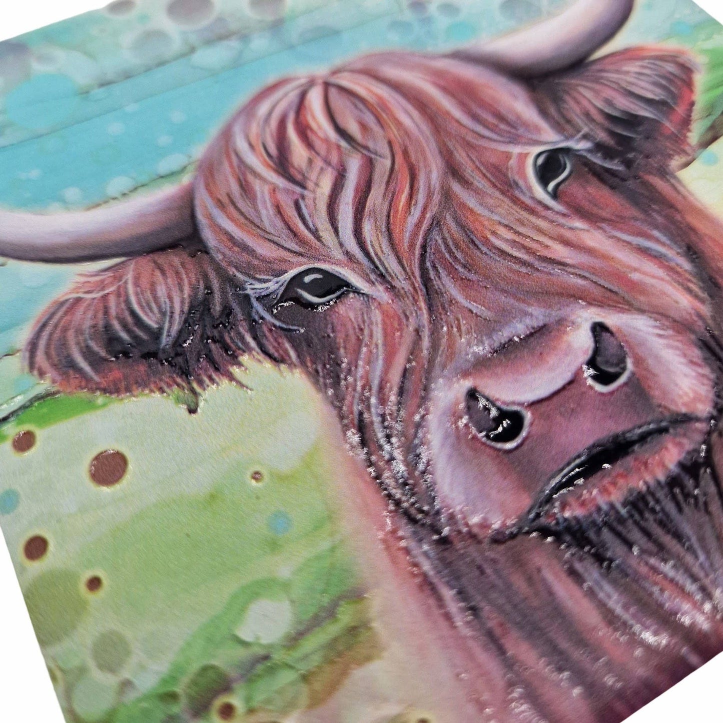 04-C - Highland Cow Coaster