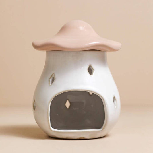 Pink Toadstool Wax Burner - Not available to EU