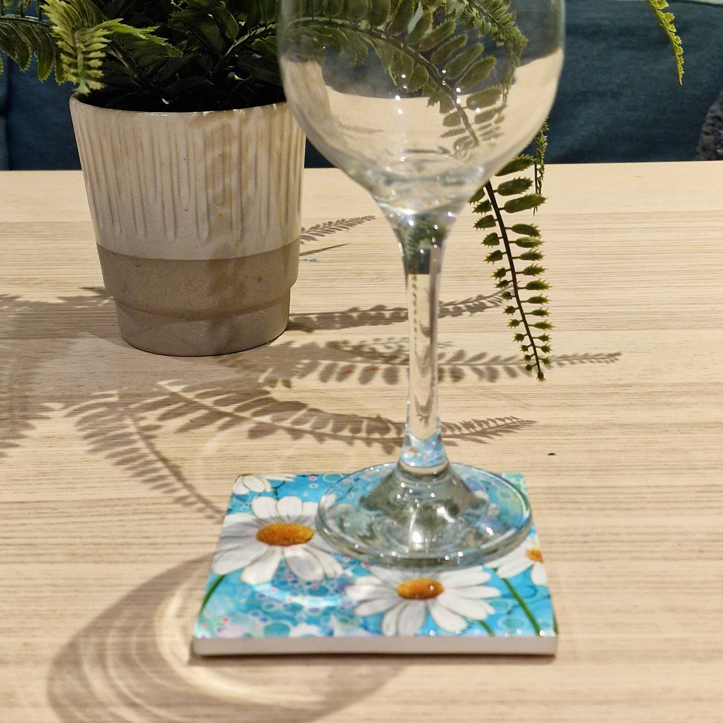 66-C Daisy Coaster
