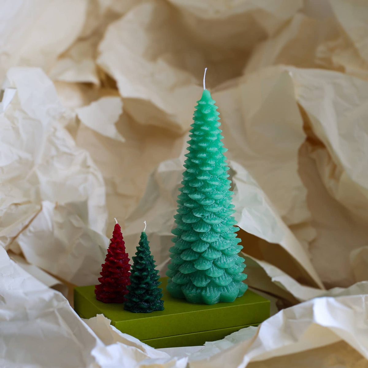 Large Christmas Tree Candle - 30cm