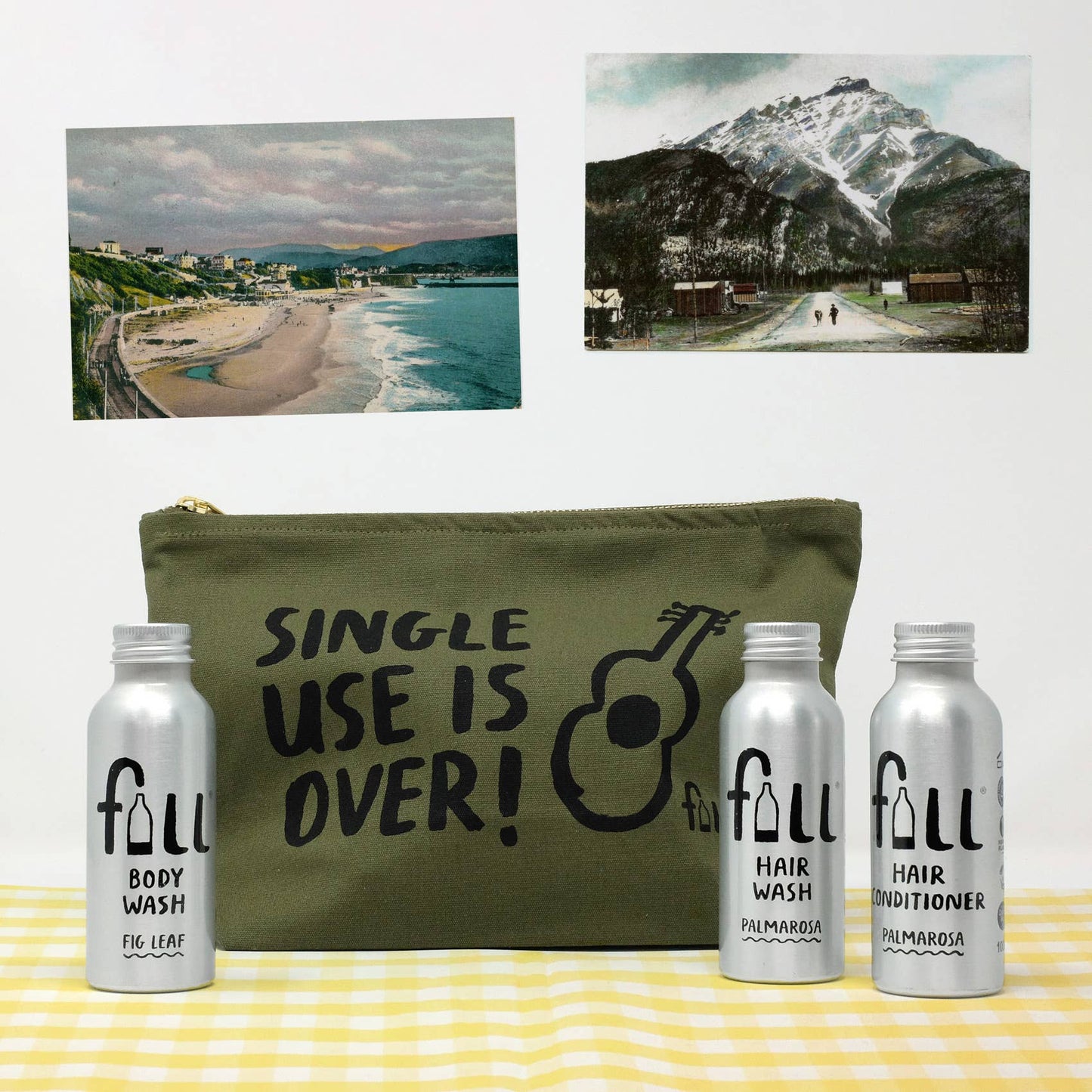 Wish You Wash Here - Plastic free travel essentials kit