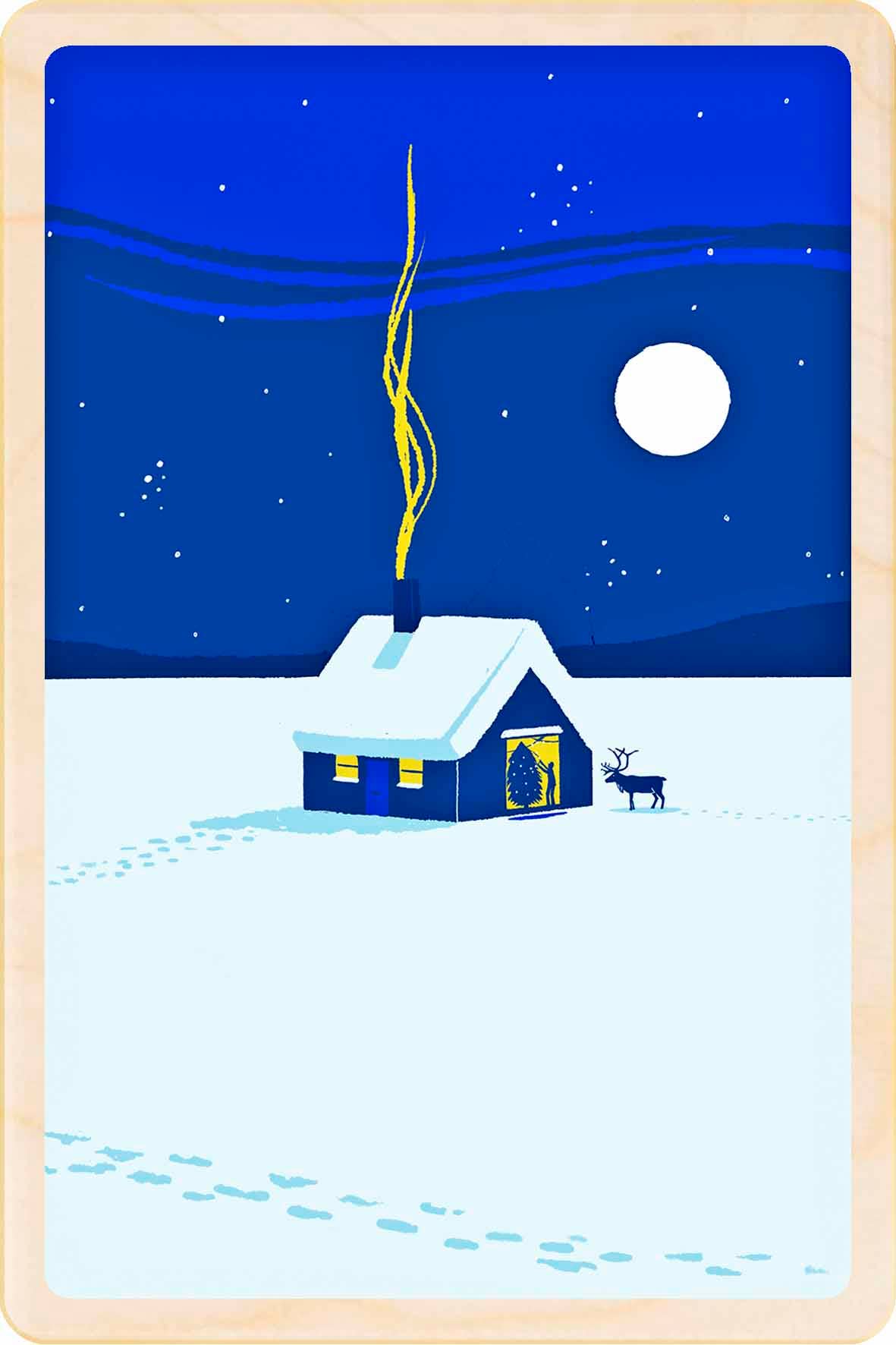 Christmas Time - Christmas Card, Stocking Filler