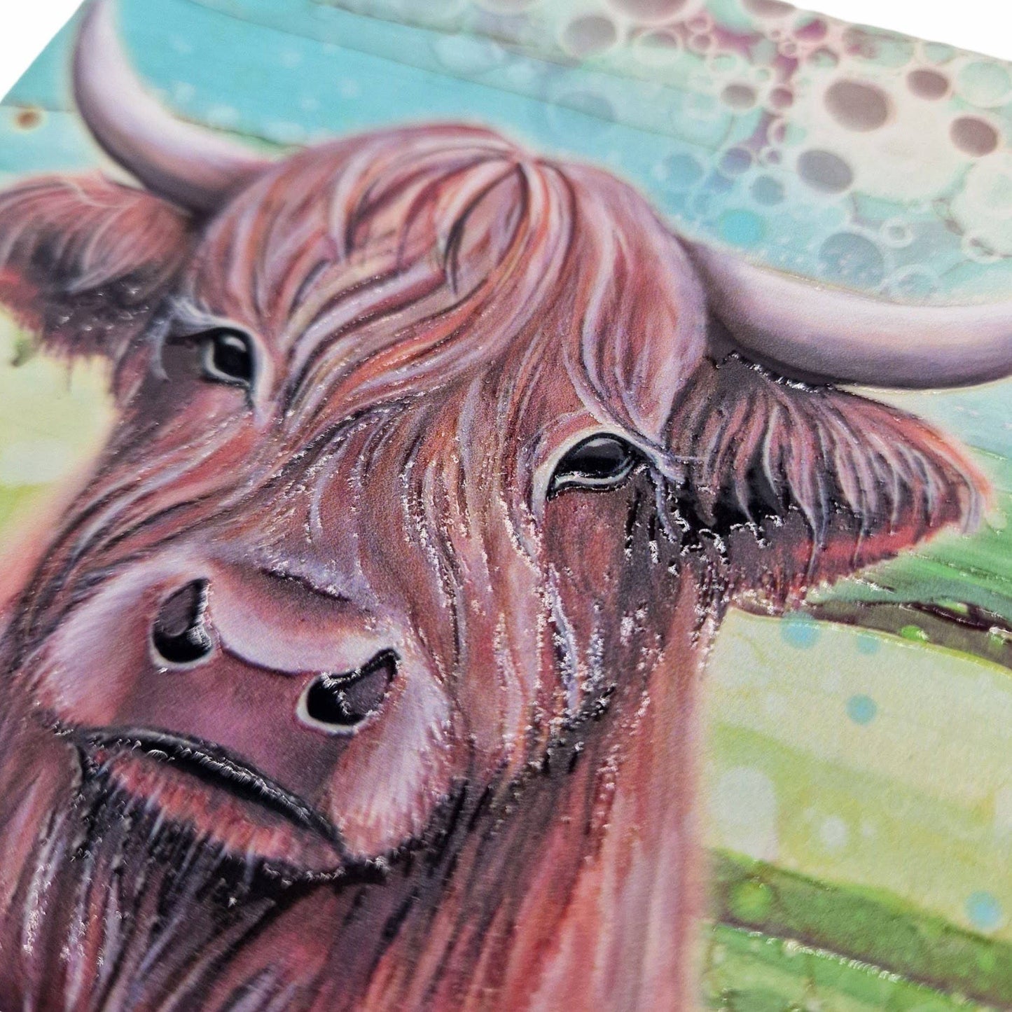 04-C - Highland Cow Coaster