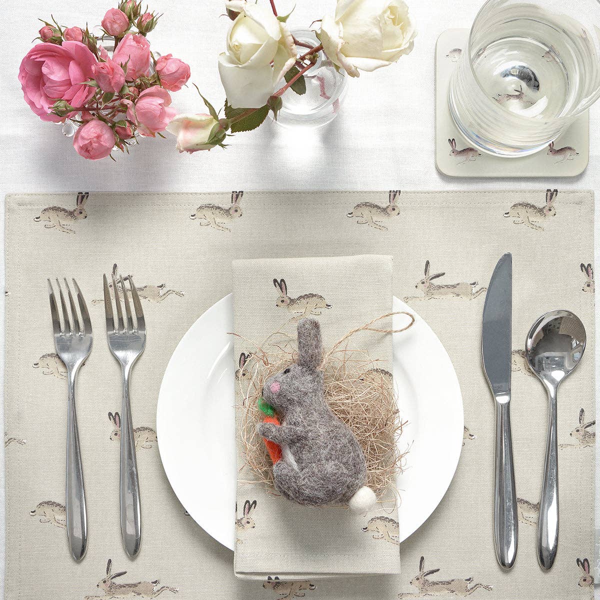 Hare Felt Decoration