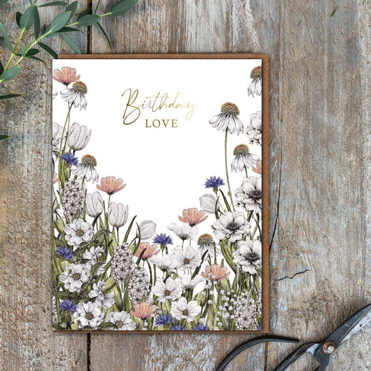 Birthday Love Card (Cello-Free)