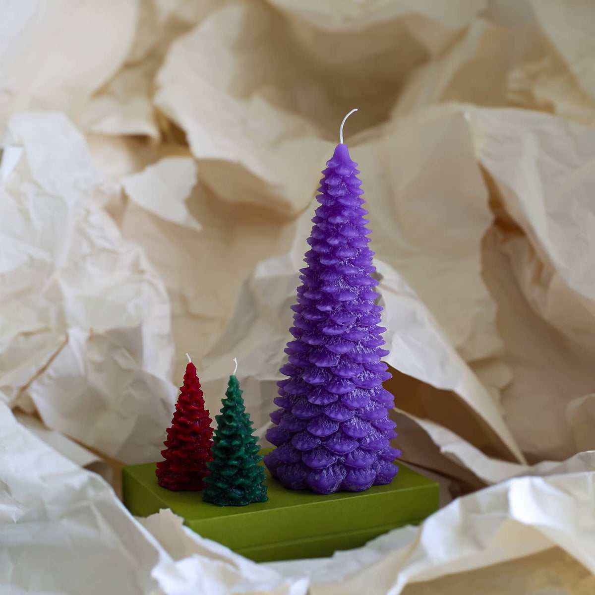Large Christmas Tree Candle - 30cm