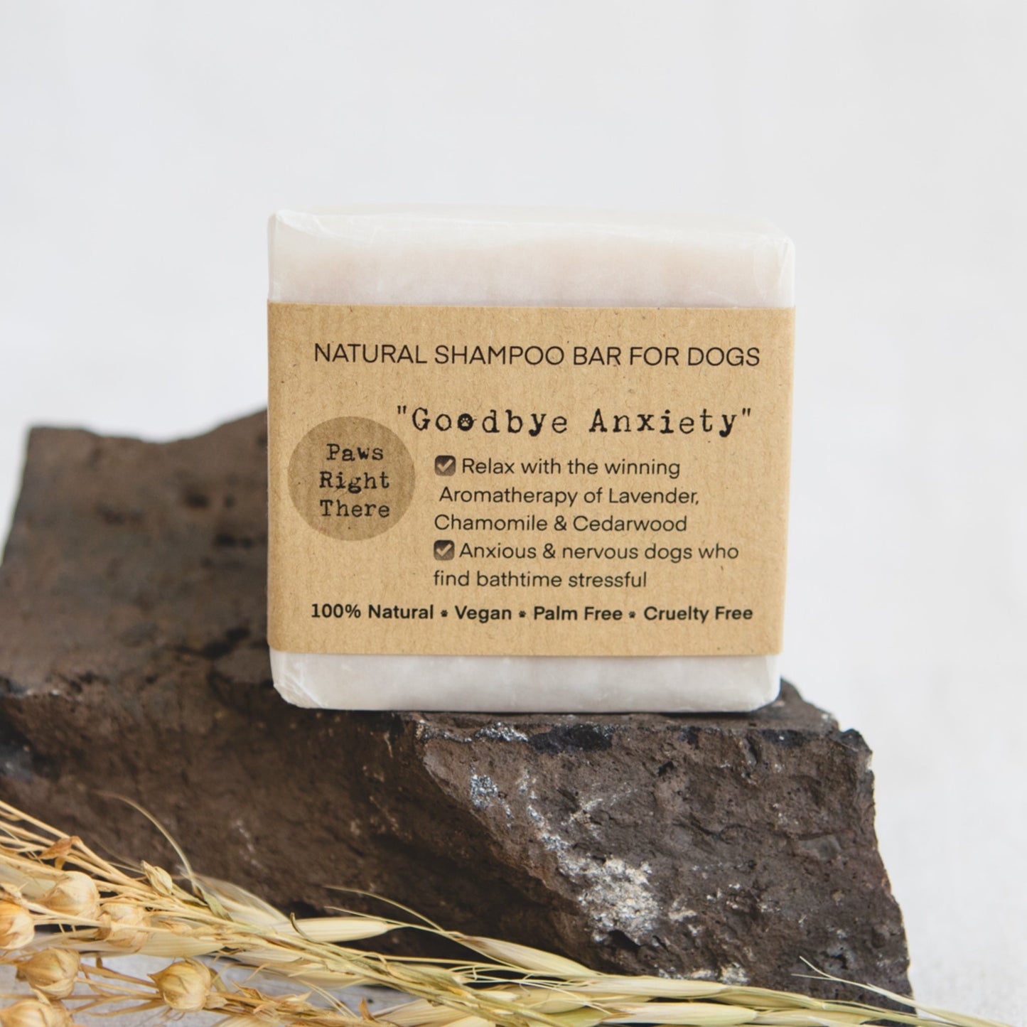 'Goodbye Anxiety' Natural Dog Shampoo Bar