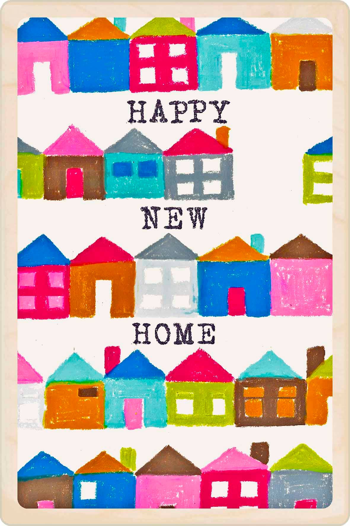 Happy New Home - Eco-friendly card