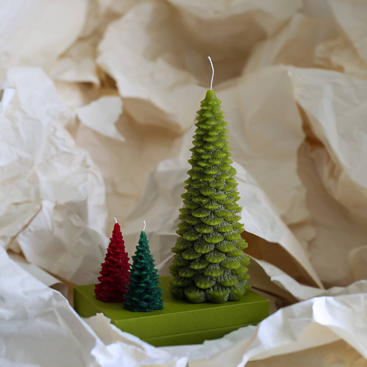 Large Christmas Tree Candle - 30cm
