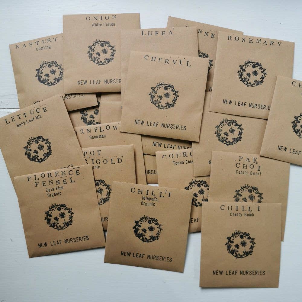 Mixed Seed Bundle - 100 Packets of Seeds