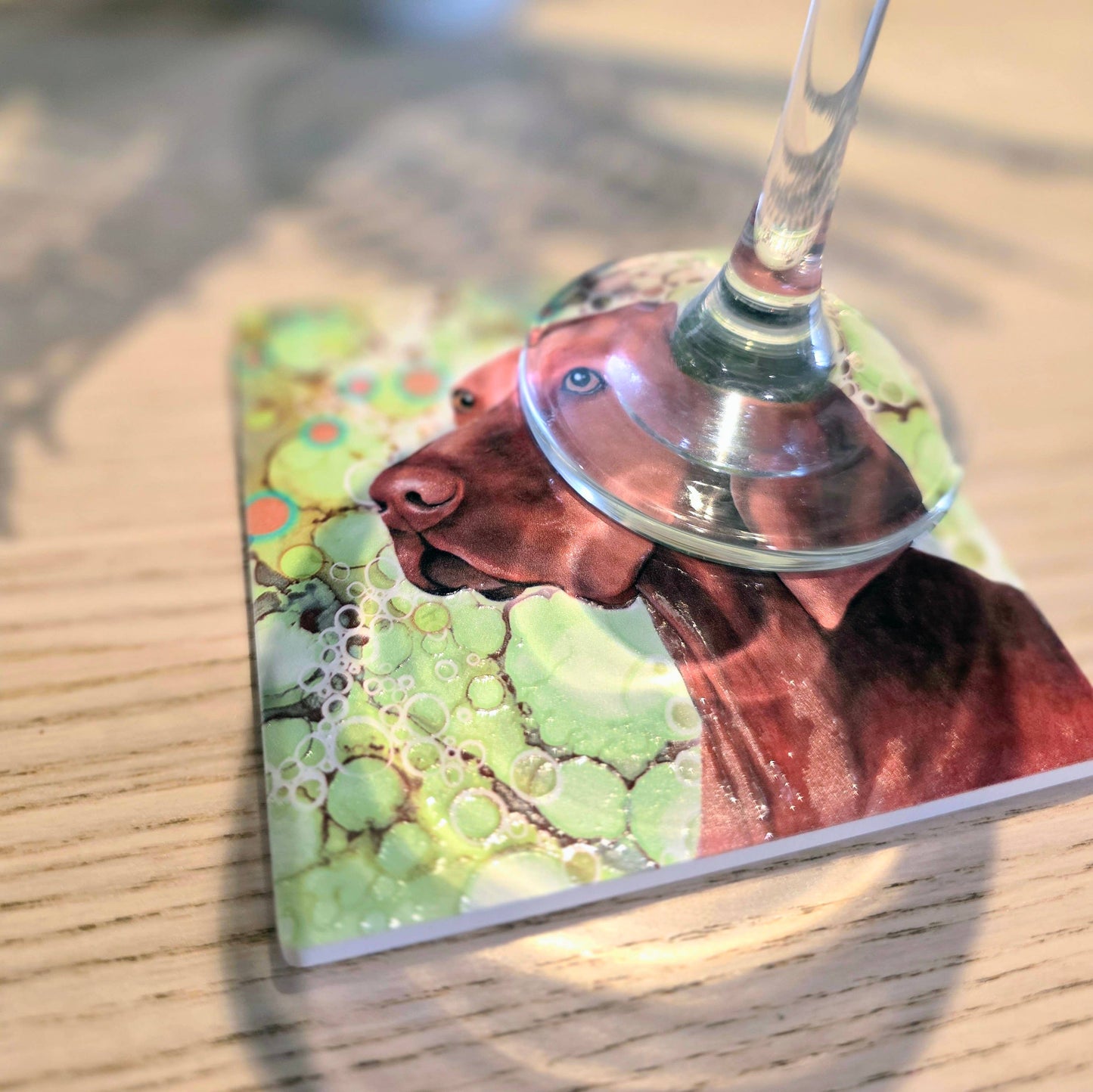 226-C Fox Red Vizsla Coaster