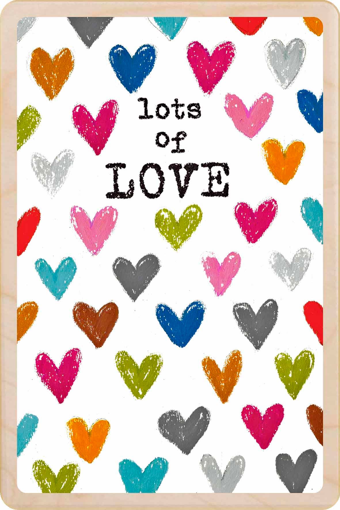 Lots of Love - Eco-friendly card