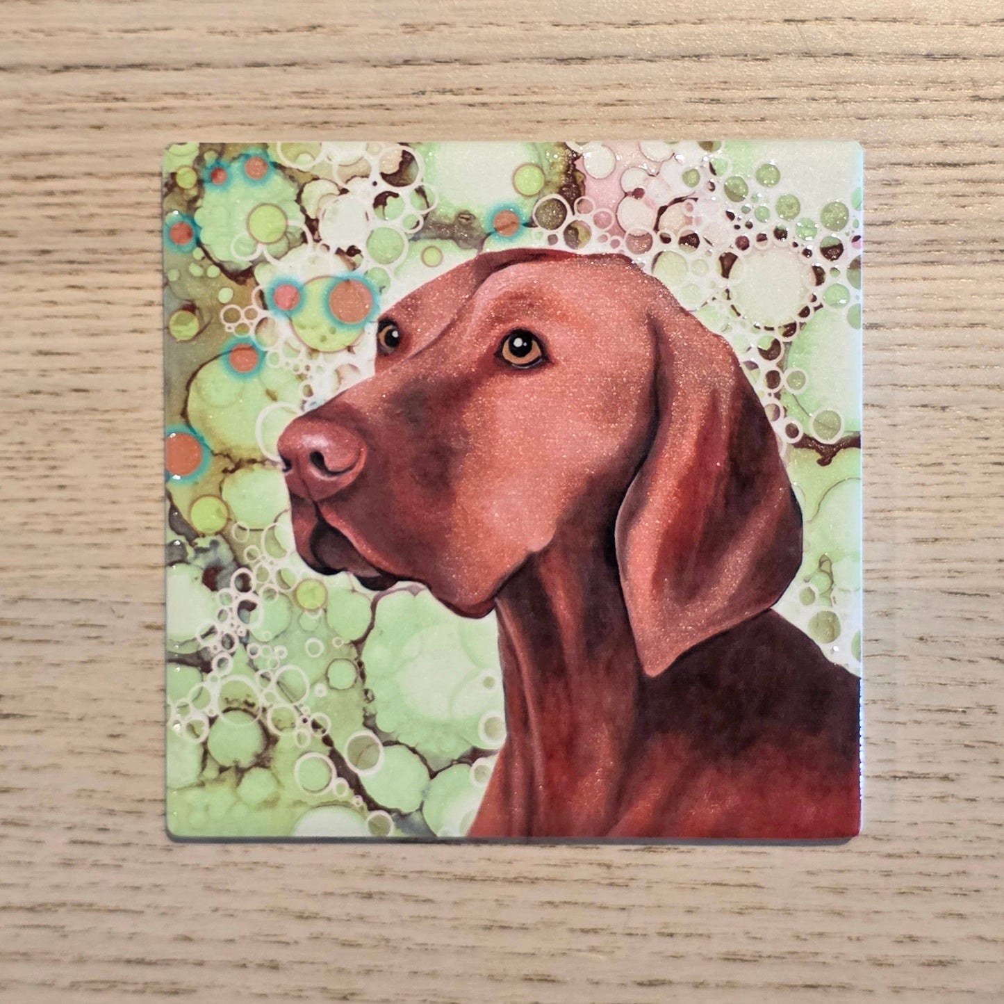 226-C Fox Red Vizsla Coaster