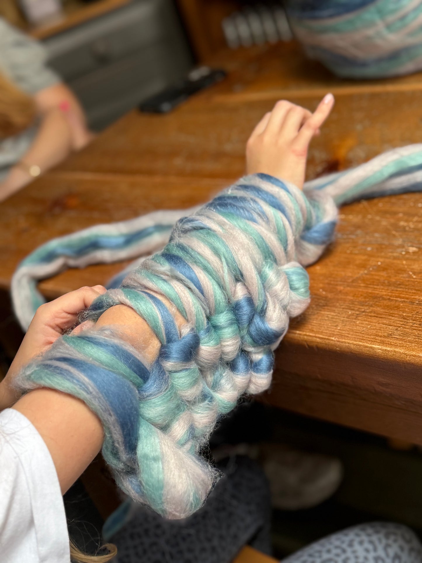Chunky Arm Knitting Workshop - Sunday 19th October 10am